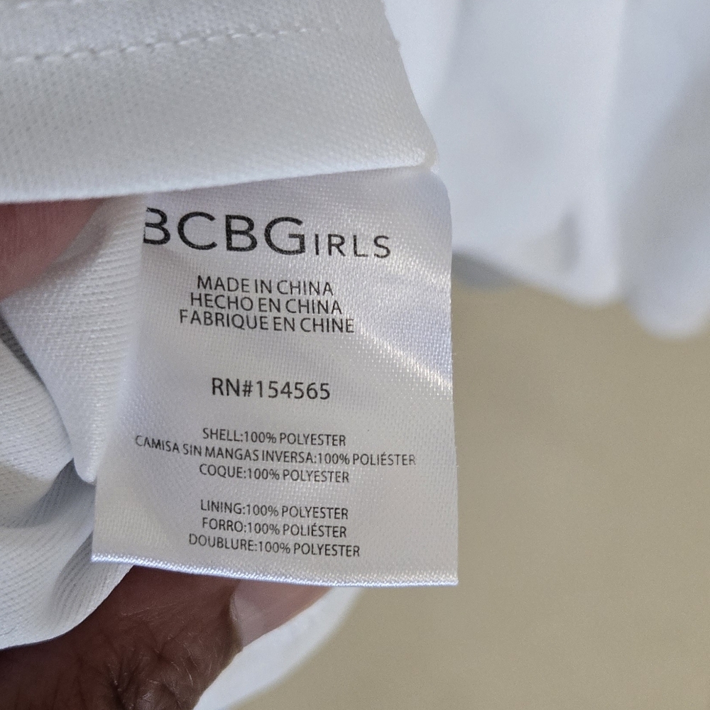BCBGirls Blue and White Kids Matching Set - Picture 6 of 7